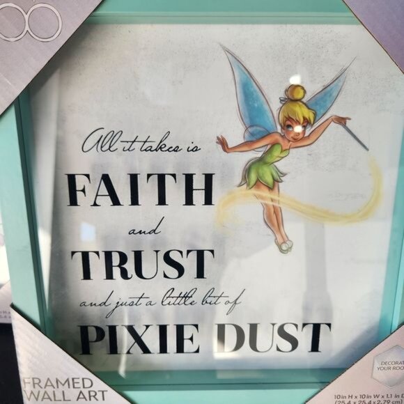 Disney Tinker Bell Framed Wall Art - Picture 2 of 3